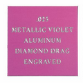 Metallic Violet Aluminum Engraving Sheet Stock (12"x24"x0.025")